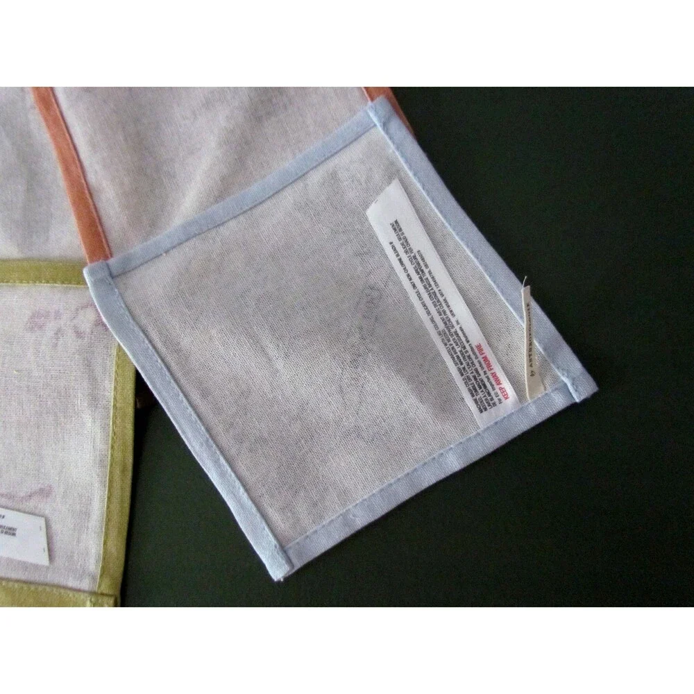 NEW Anthropologie Hotel Cotton Woven Cocktail Napkins Set of 4